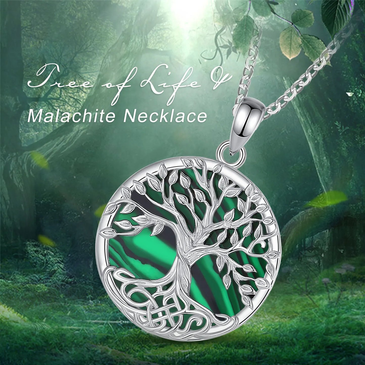 Crystal Chakra Pendant Necklace Tree Of Life Copper Wire Wrapped Birthstone Silver Jewelry Chakra Stones Healing Crystals