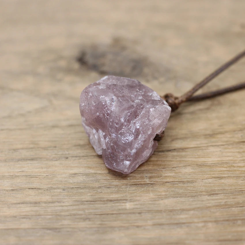 Healing Reiki Raw Stone Mineral Pendants Necklace,Natural Crystal Fluorite Rose Quartzs Tourmaline Agates Apatite Jewelry,QC3014
