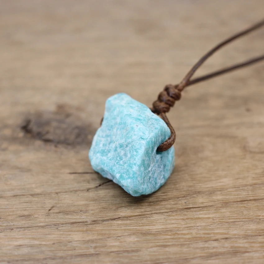 Healing Reiki Raw Stone Mineral Pendants Necklace,Natural Crystal Fluorite Rose Quartzs Tourmaline Agates Apatite Jewelry,QC3014