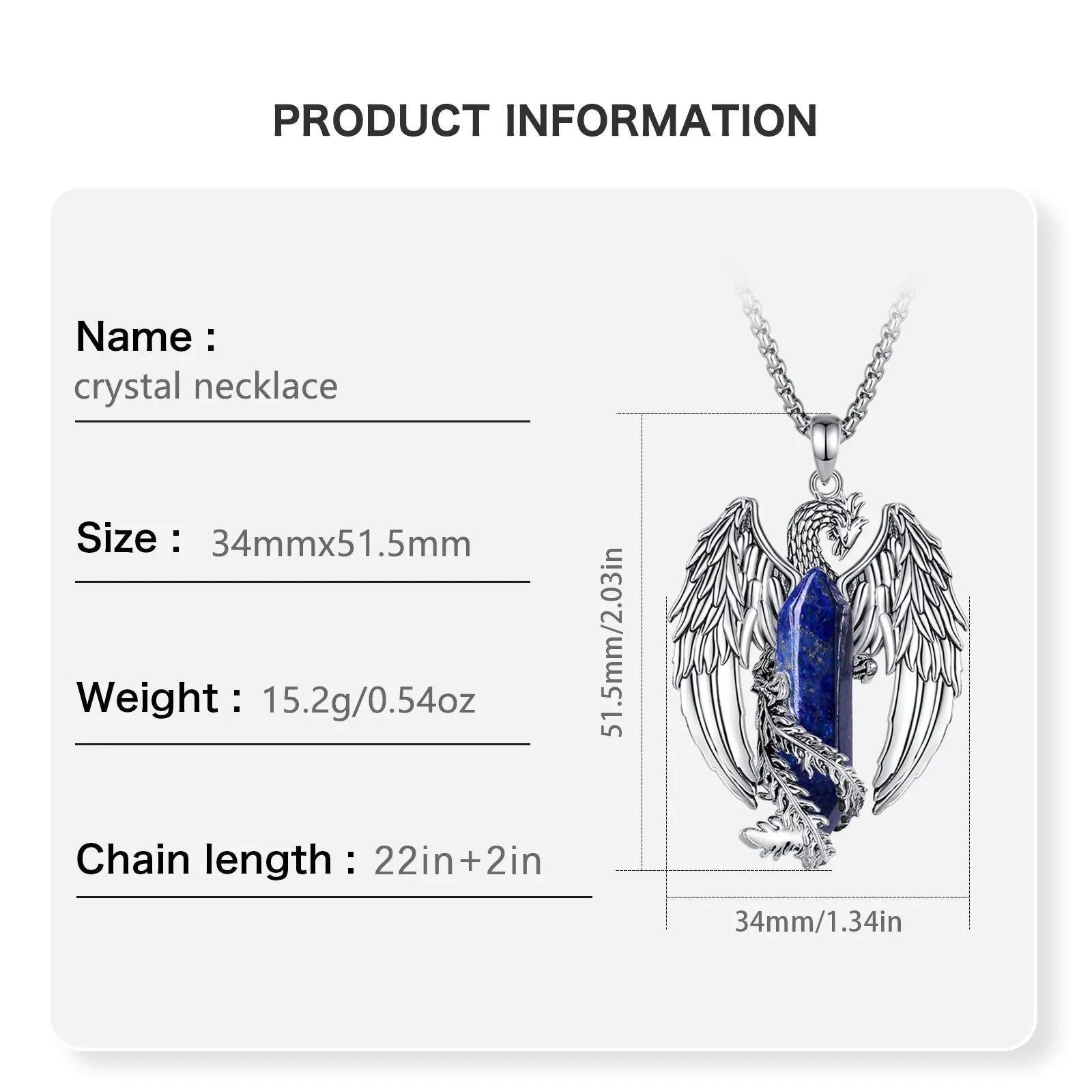 Crystal Chakra Pendant