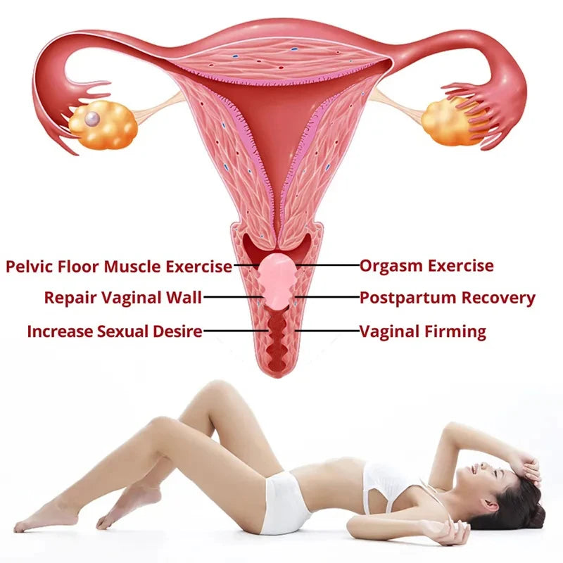 Rose Quartz Jade Egg Amethyst Yoni Egg Purple Crystal Yoni Eggs Natural Jade Egg Vaginal Tightening Massage Ball Kegel Exerciser