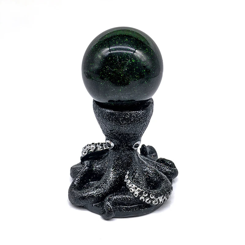 Wholesale Natural Crystal Sphere polished sandstone sphere heading green crystal balls for home decoration