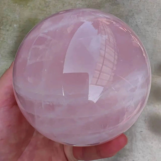 1pcNatural Rose Quartz ball Crystal Reiki Healing home office decorative craft gifts