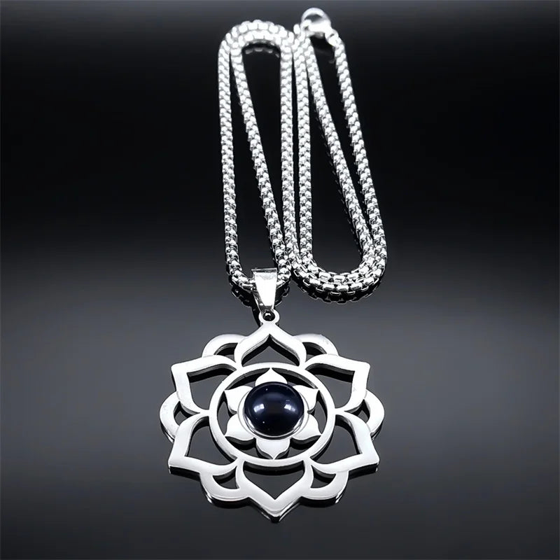 Lotus Healing Chakra Necklace