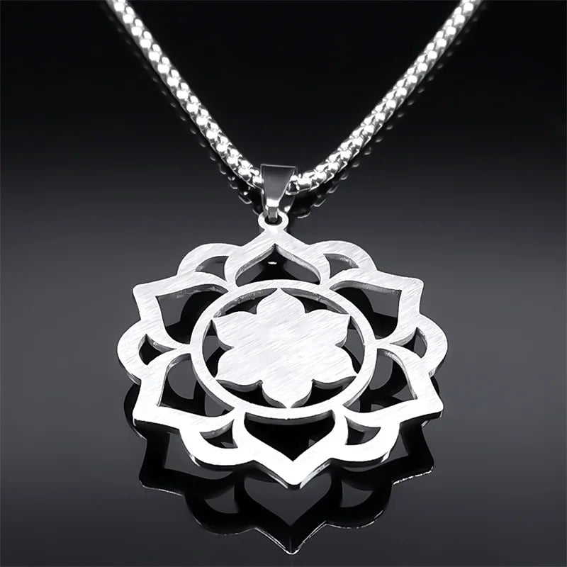 Lotus Healing Chakra Necklace
