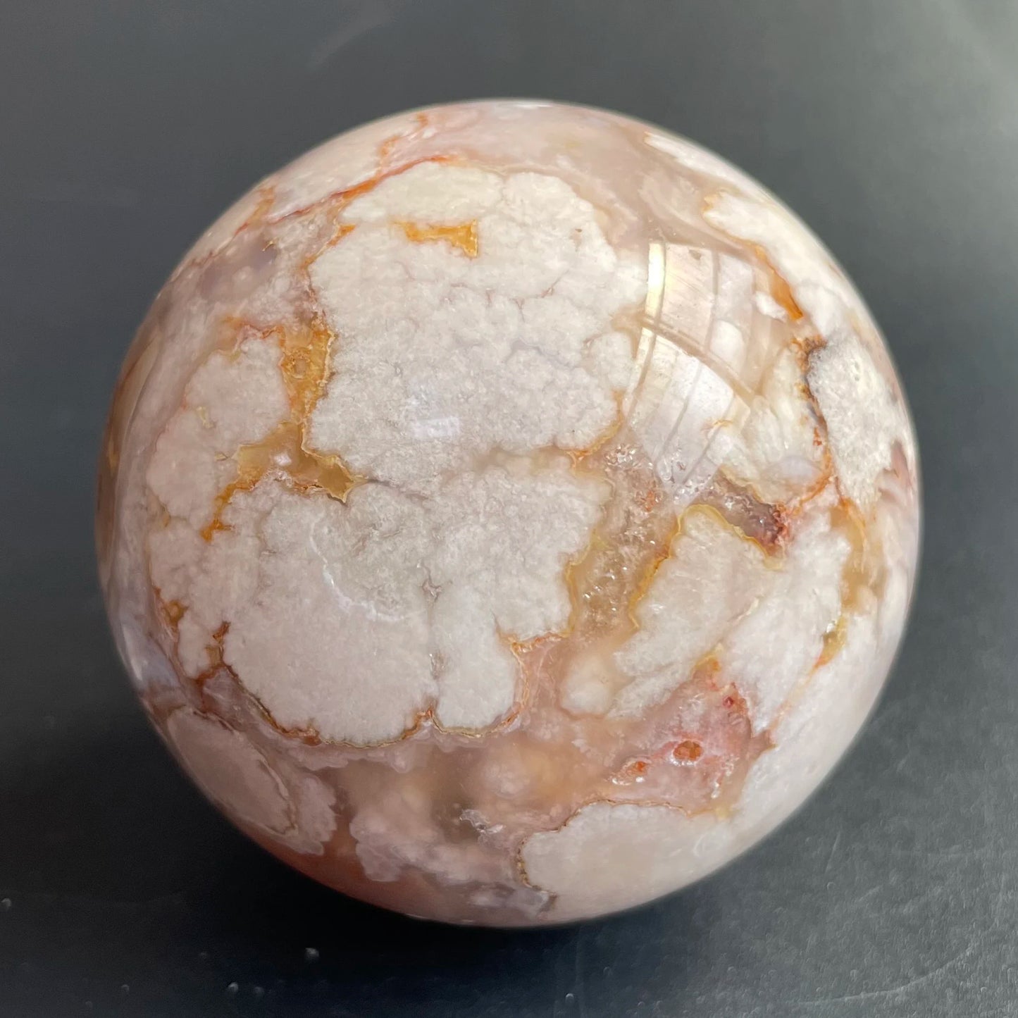 Natural Stone Amethyst Pink Sakura Agate Geode Sphere Polished Crystal Quartz ball Reiki Healing Gift Room Decor
