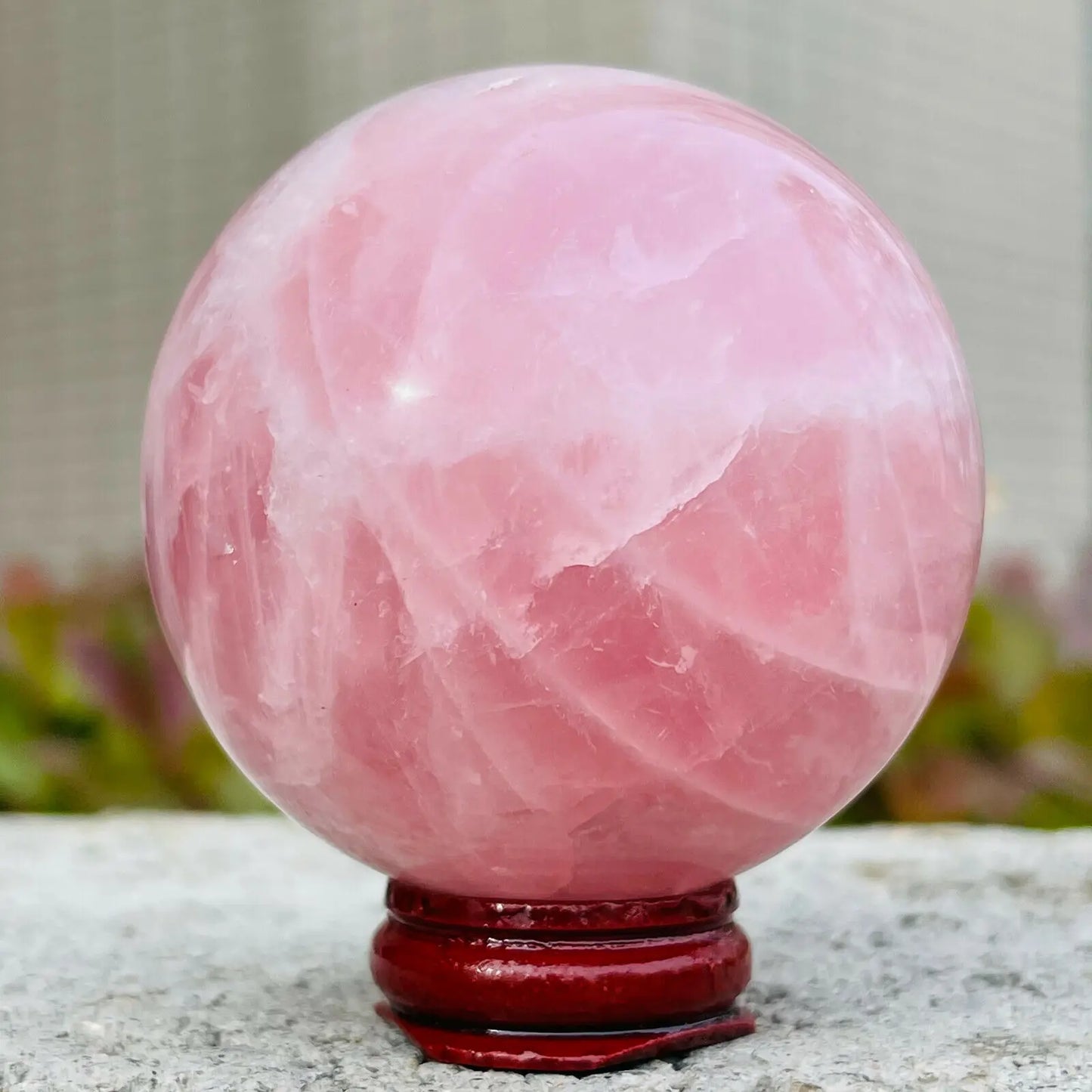 1pcNatural Rose Quartz ball Crystal Reiki Healing home office decorative craft gifts