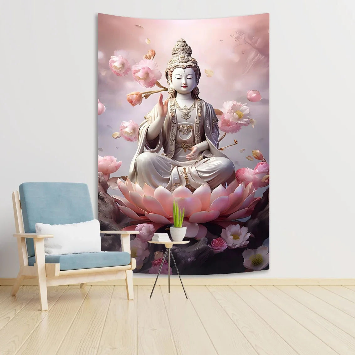 3d Tapestries, Buddha Wall Carpets, Dormitories, Hippie Psychedelic Tree Landscapes, Bohemian Decorations
