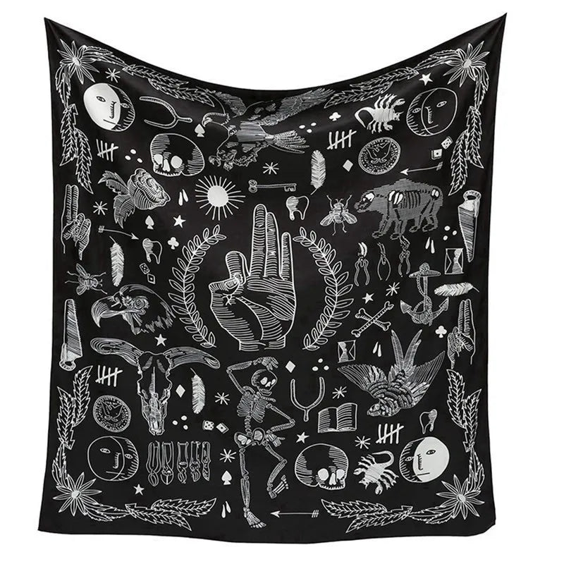 Mandala tapestry macrame wall tapestry Wall Hanging Bohemian Beach Mat Polyester Thin Blanket Yoga Shawl Mat Blanket boho decor