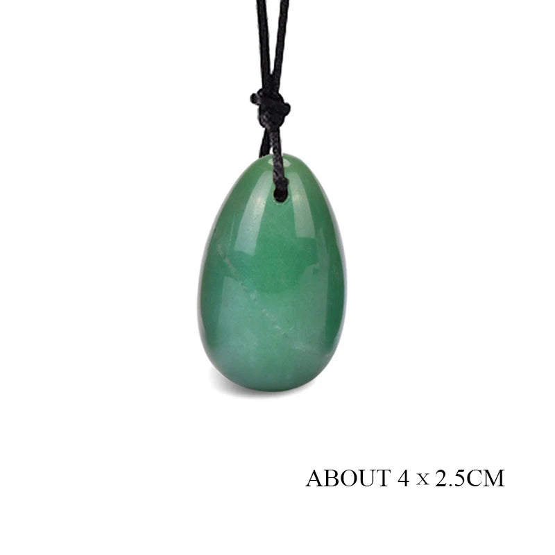 Rose Quartz Jade Egg Amethyst Yoni Egg Purple Crystal Yoni Eggs Natural Jade Egg Vaginal Tightening Massage Ball Kegel Exerciser