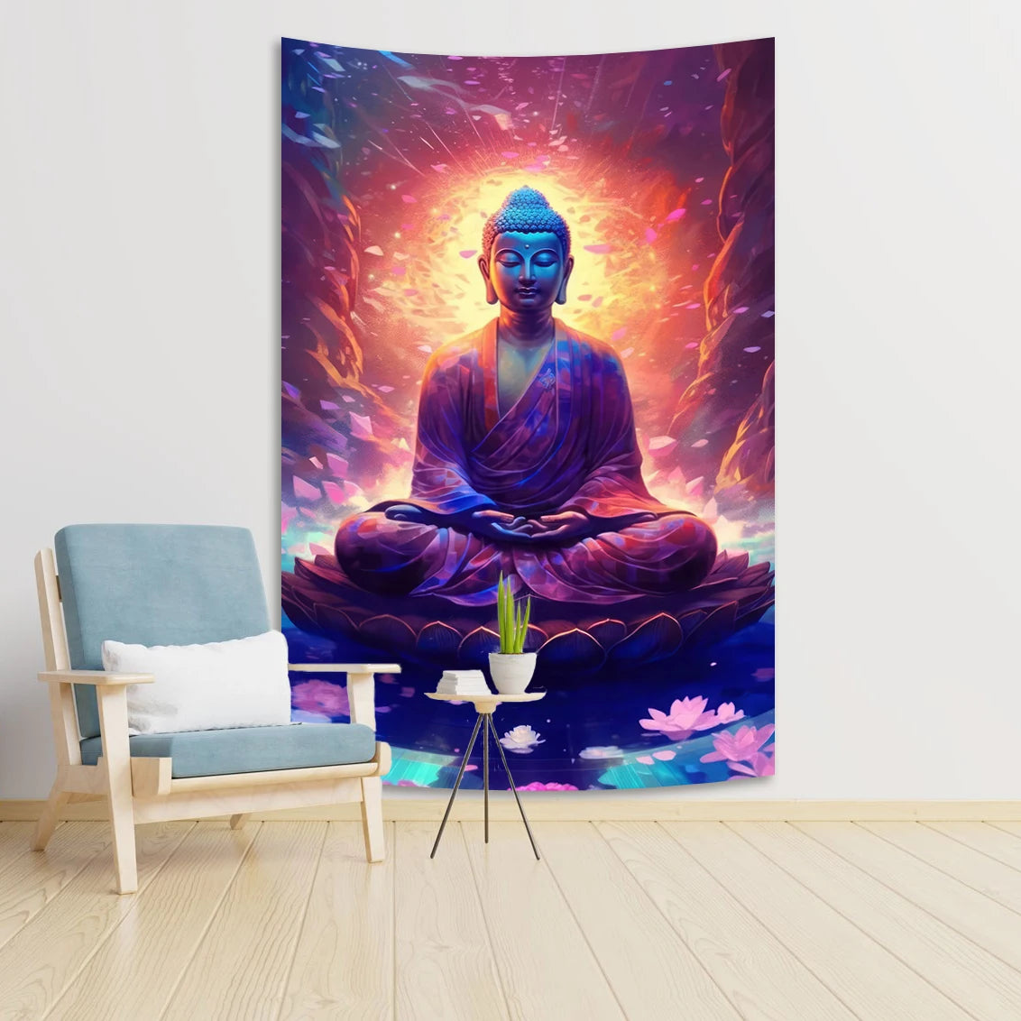 3d Tapestries, Buddha Wall Carpets, Dormitories, Hippie Psychedelic Tree Landscapes, Bohemian Decorations