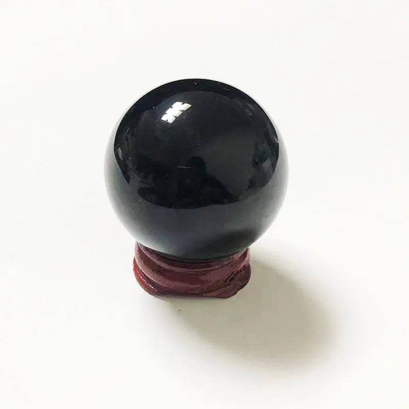 30-40MM Natural Crystal Ball Rose Quartz Polished Reiki Healing Amethyst Stone Sphere Desk Home Decor Crystal Ball Souvenirs 1pc