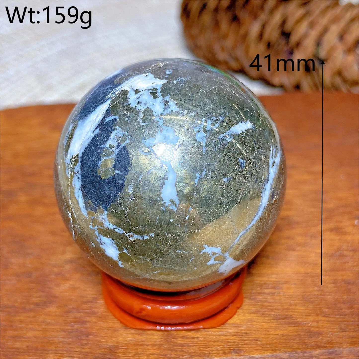Natural Crystals Pyrite Sphere Ball Polished Healing Mineral Energy Stone Reiki Home Decorations Gift Ore Crafts Desk