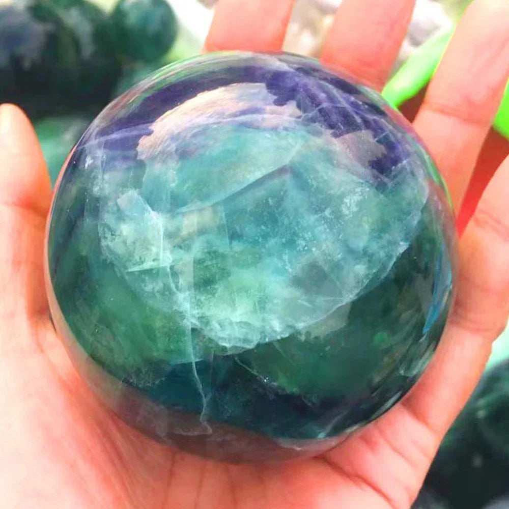 4-7cm Natural Crystal Big Ball Polished Massage Sphere Ball Reiki Healing Home Decor Lapiz Lazuli Sphere Crystal Stones Crafts