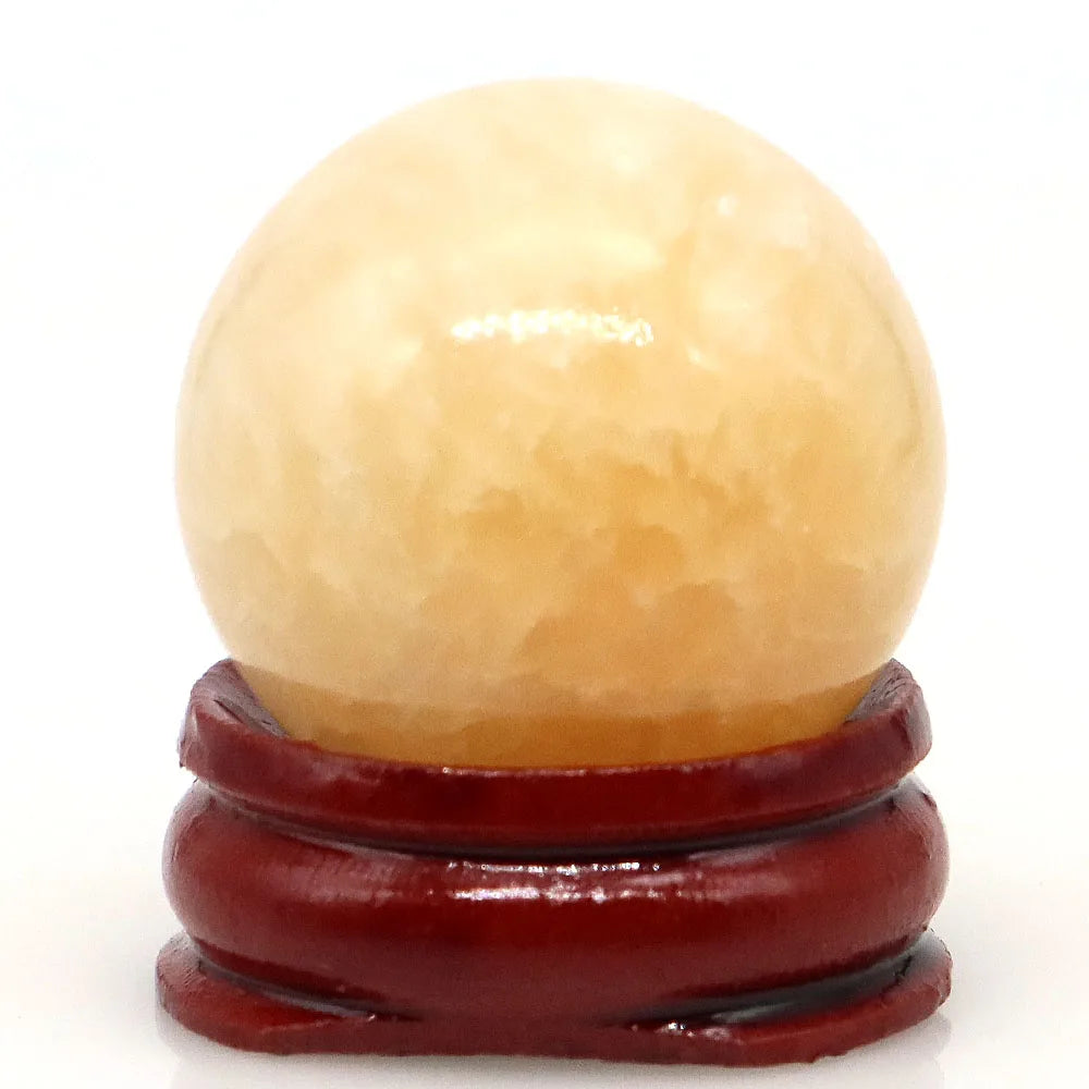 30mm Natural Stone and Crystal Ball Home Decor Reiki Healing Wicca Gemstone Sphere Collection Mineral Energy Gems Massage Globe