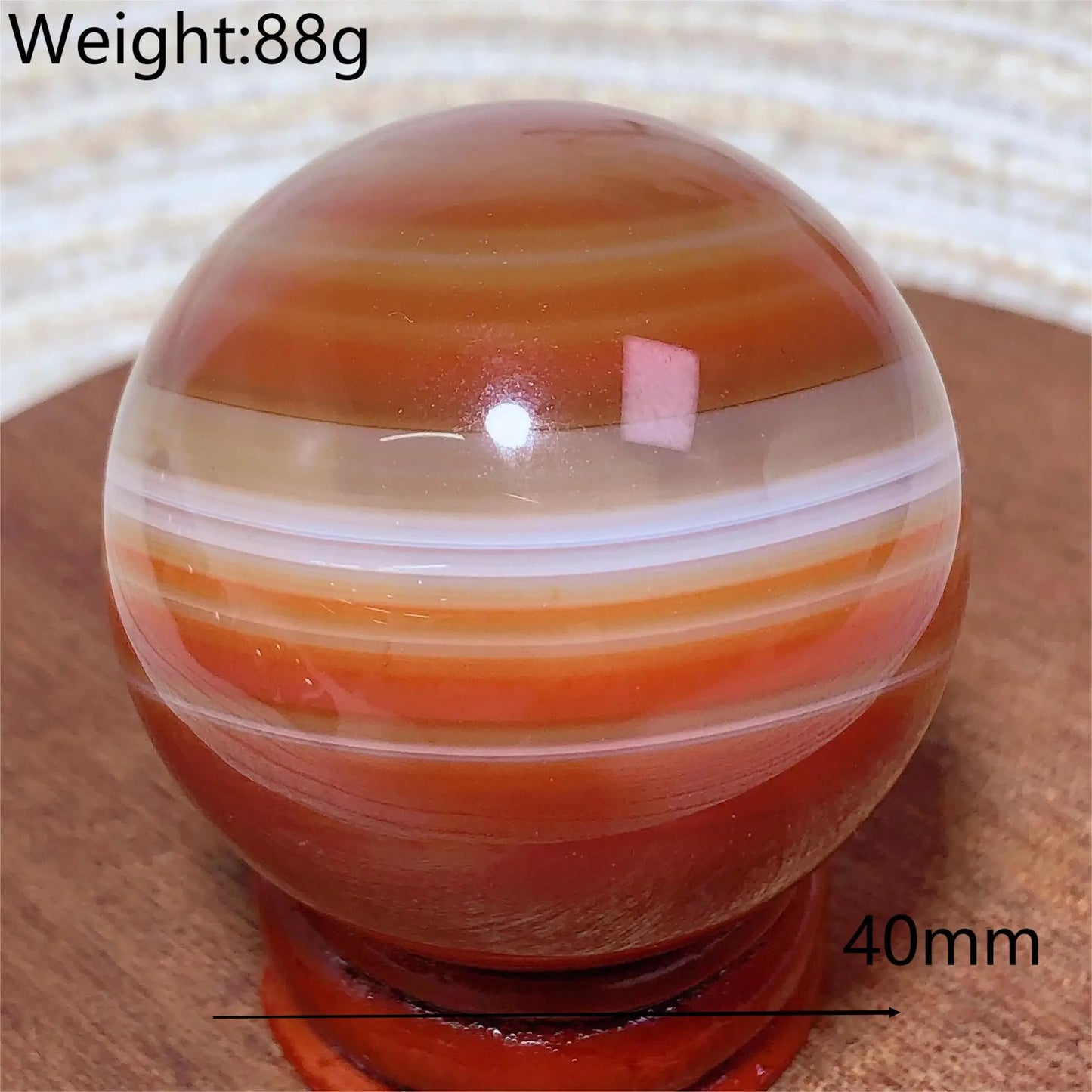 High Quality Healing Natural Crystals Sardonyx Sphere Ball Home Decorations Polished Room Decor Energy Gift Mineral Ore Stone