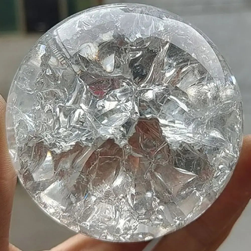 Transparent Nordic Home Decoration Handicraft DIY Feng Shui Ornament Crystal Ball Glass Marble Magic Sphere