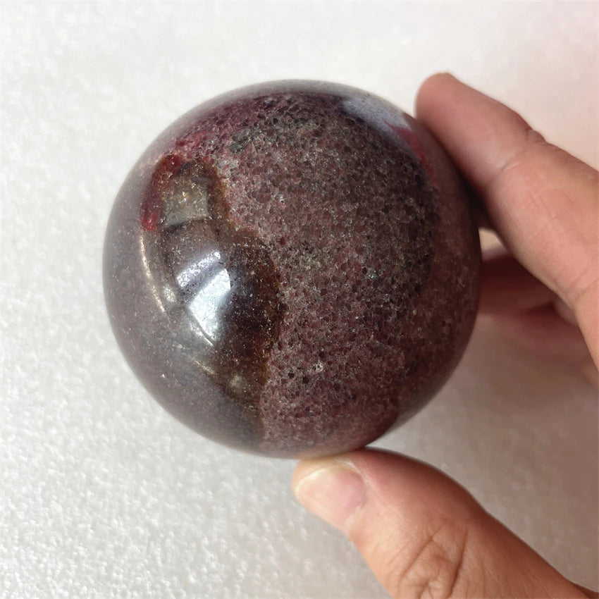 High Quality Natural Healing Crystal Balls Garnet Stone Crystal Spheres