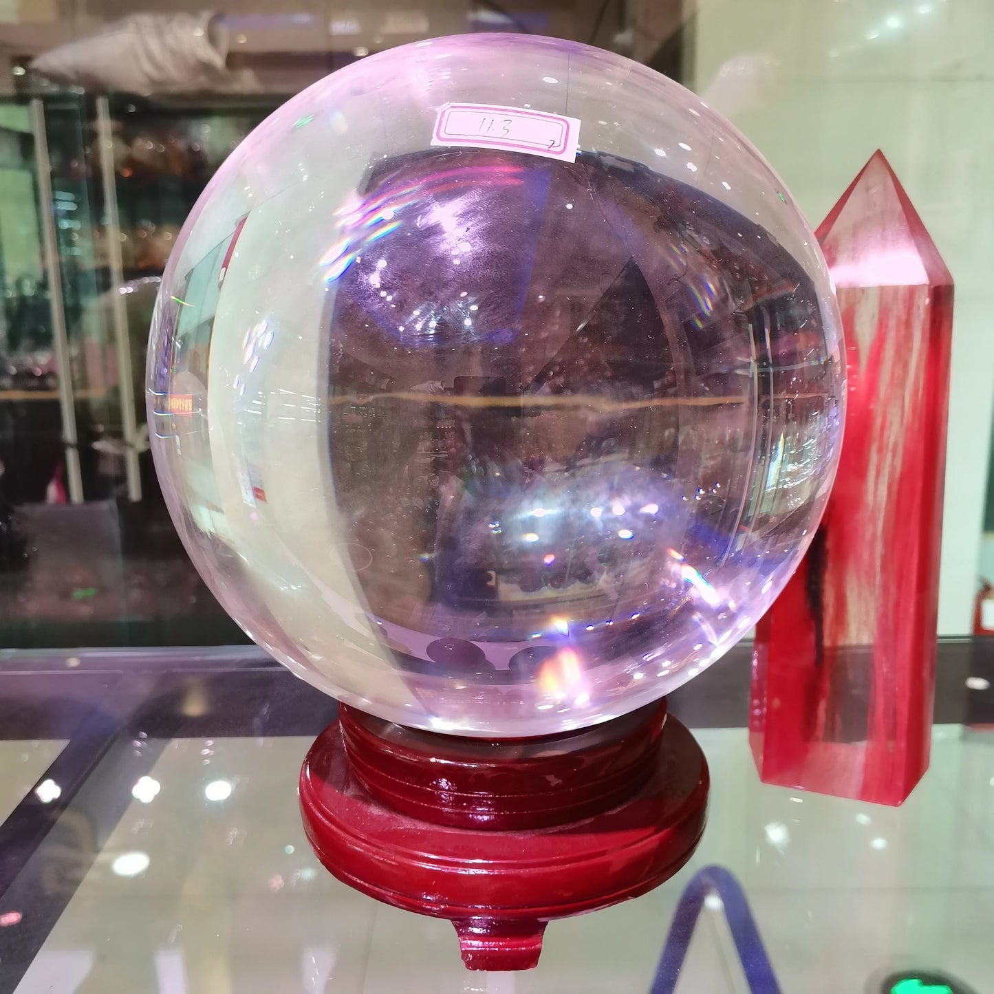 Top 50-200MM Natural Quartz Ball Smelting Stone Sphere Healing Crystal Balls For Meditation divination Home Decor Decoration