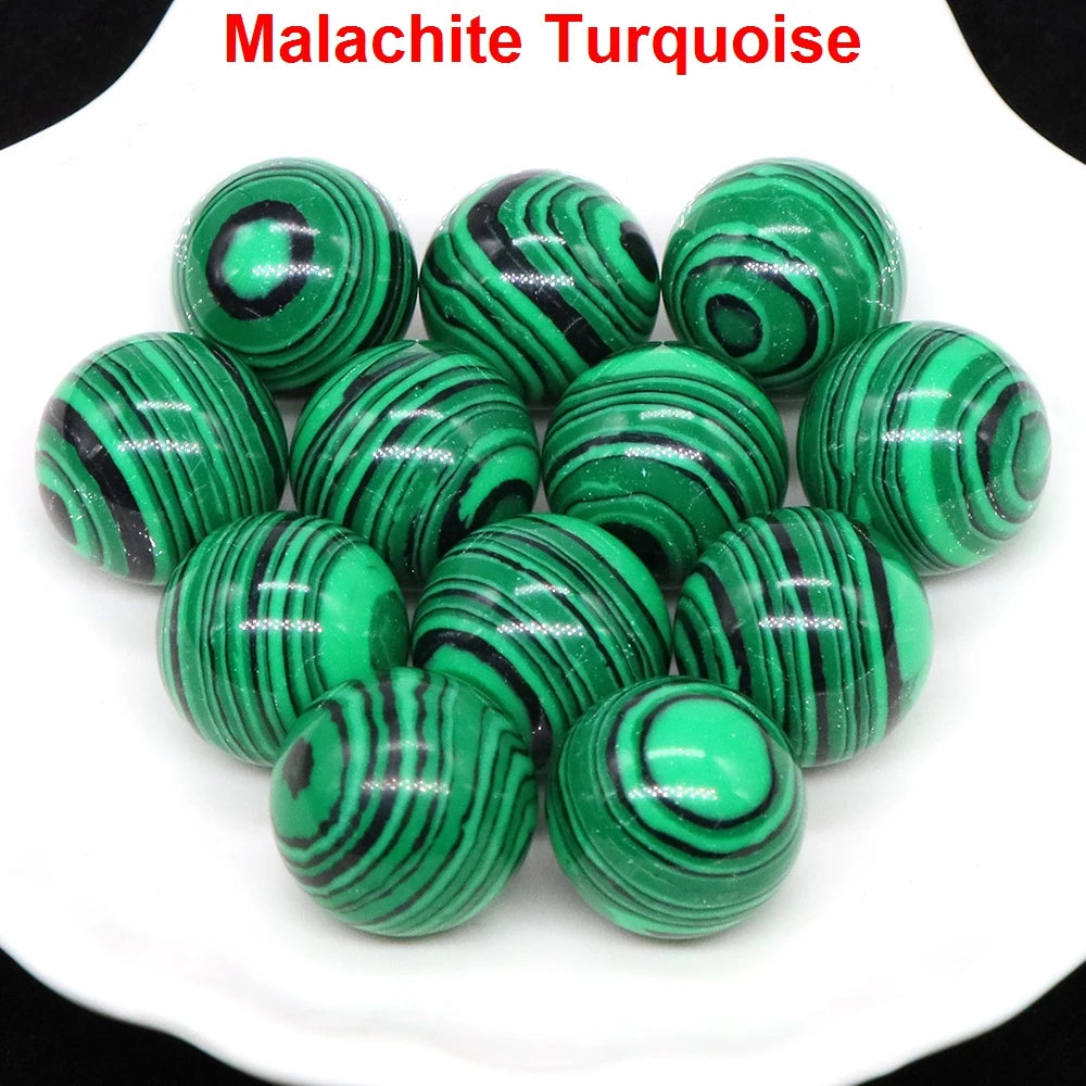 Wholesale 16mm Mini Crystal Balls Natural Healing Stones Pocket Spheres Chakra Globe Reiki Bead Mineral Gems Specimen Home Decor