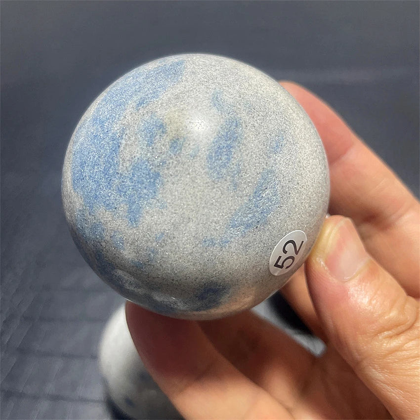 K2 Crystal Sphere Quartz Mineral Polished Gemstone Natural Stone Healing Craft Reiki Ball Home Decoration