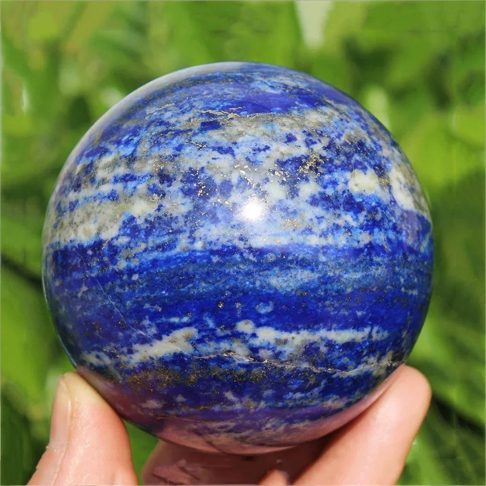 4-7cm Natural Crystal Big Ball Polished Massage Sphere Ball Reiki Healing Home Decor Lapiz Lazuli Sphere Crystal Stones Crafts