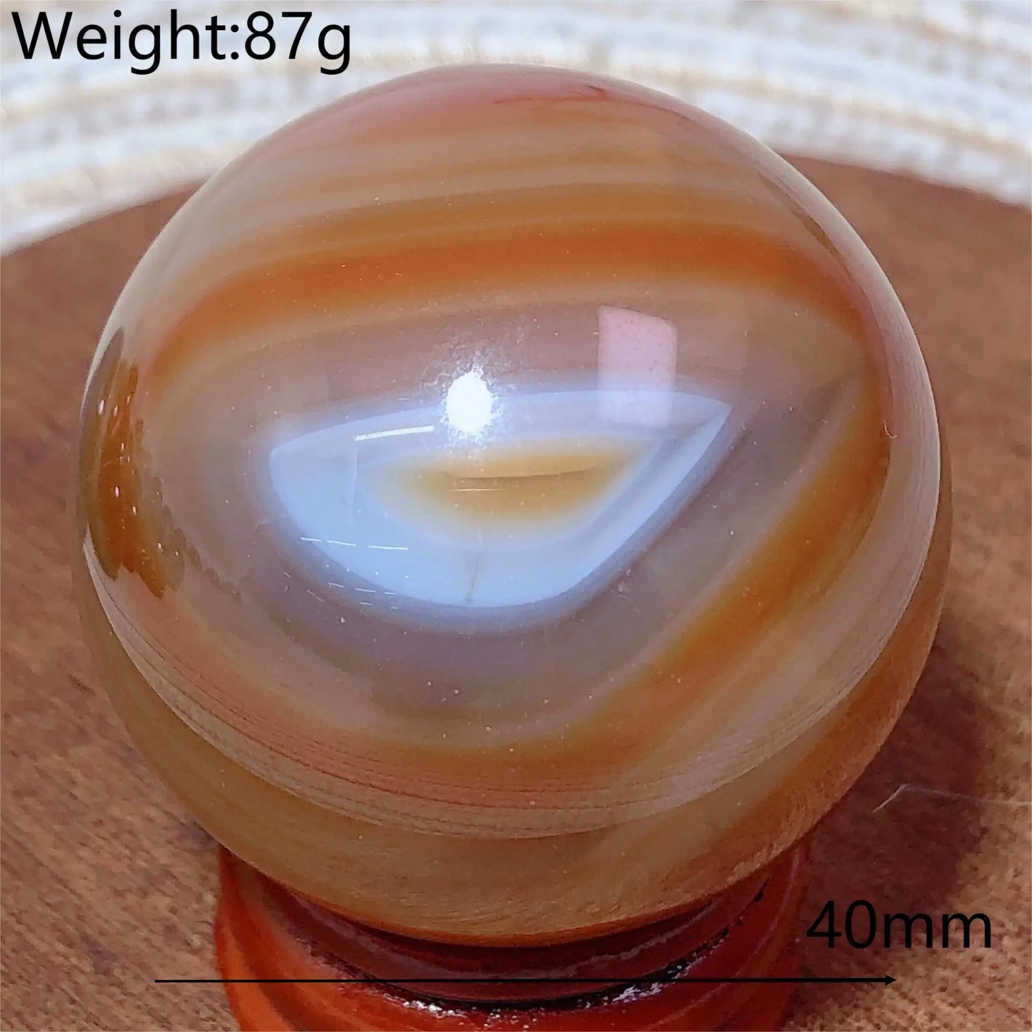 High Quality Healing Natural Crystals Sardonyx Sphere Ball Home Decorations Polished Room Decor Energy Gift Mineral Ore Stone