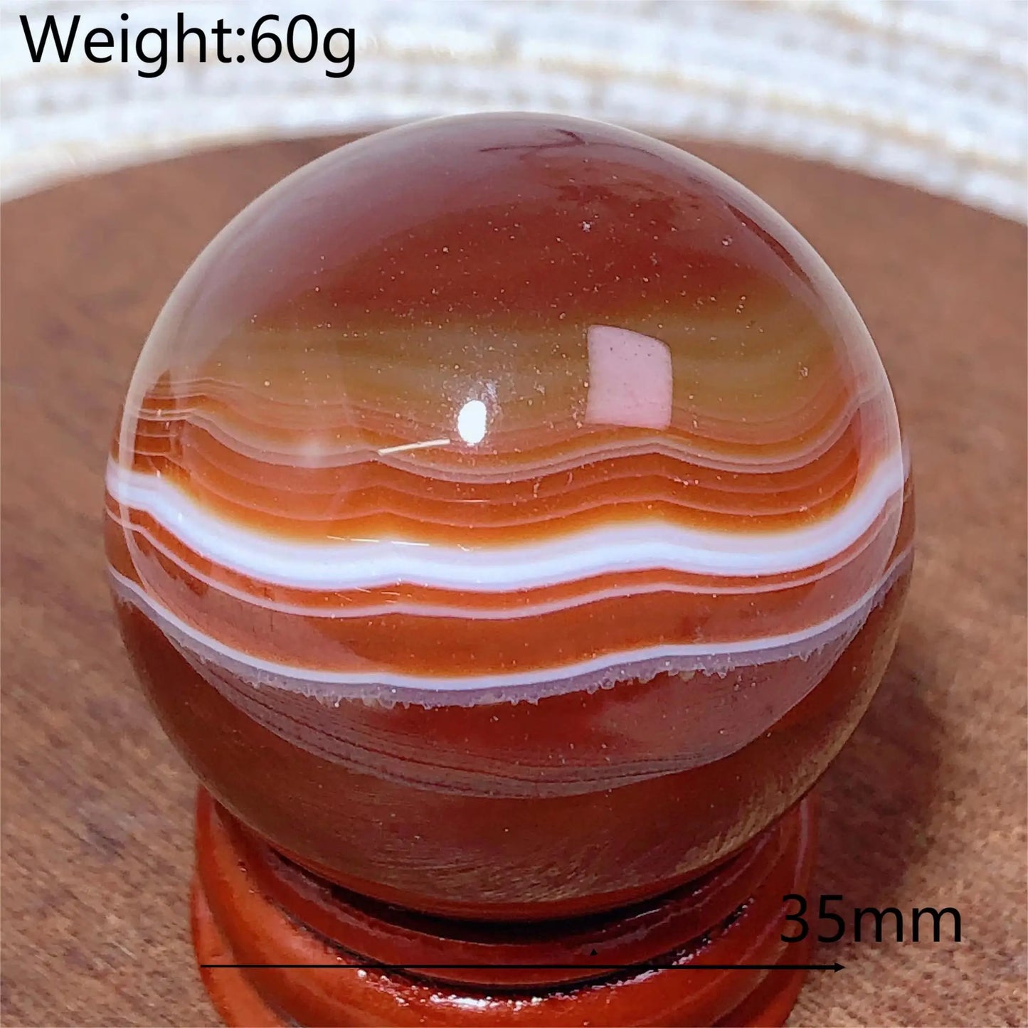 High Quality Healing Natural Crystals Sardonyx Sphere Ball Home Decorations Polished Room Decor Energy Gift Mineral Ore Stone