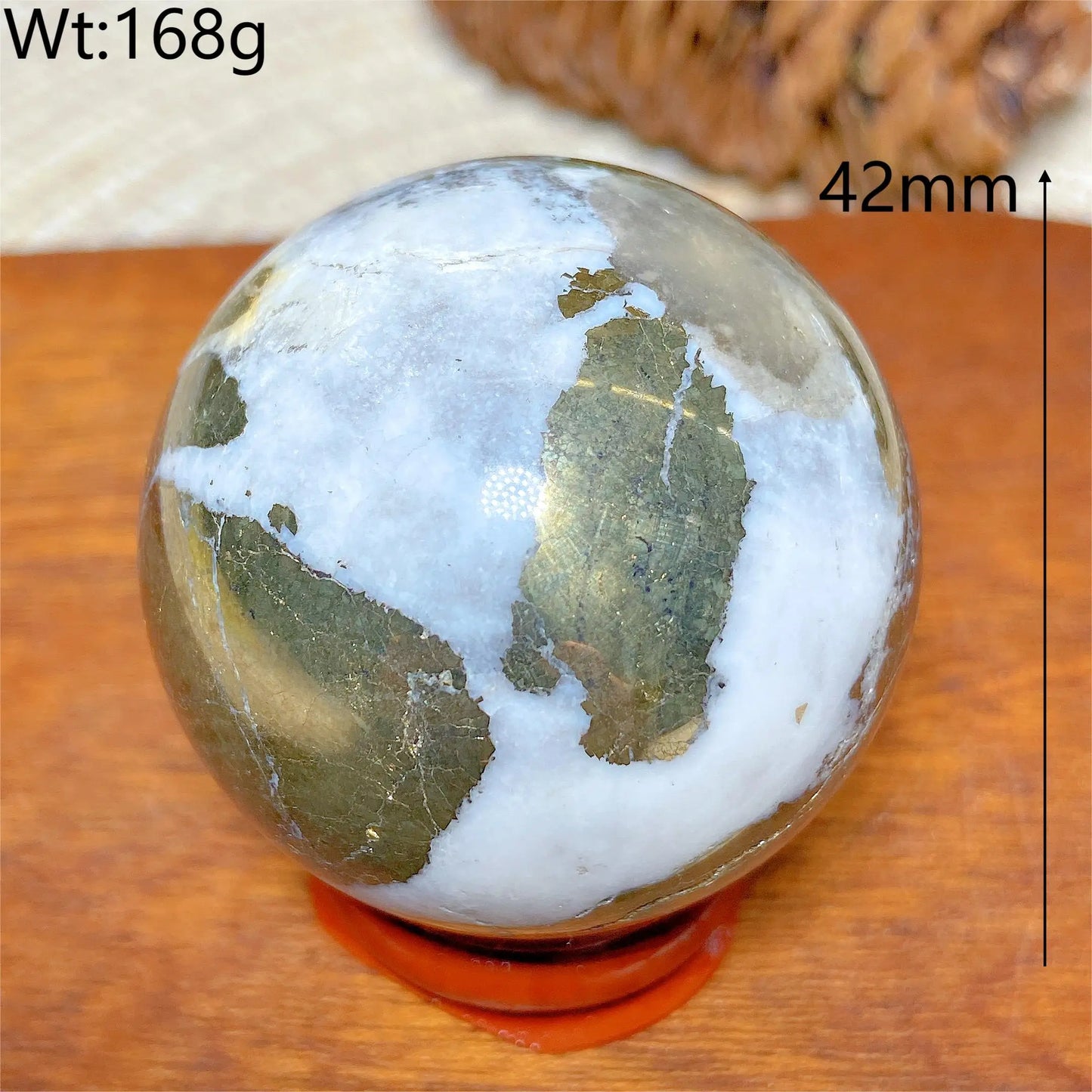 Natural Crystals Pyrite Sphere Ball Polished Healing Mineral Energy Stone Reiki Home Decorations Gift Ore Crafts Desk