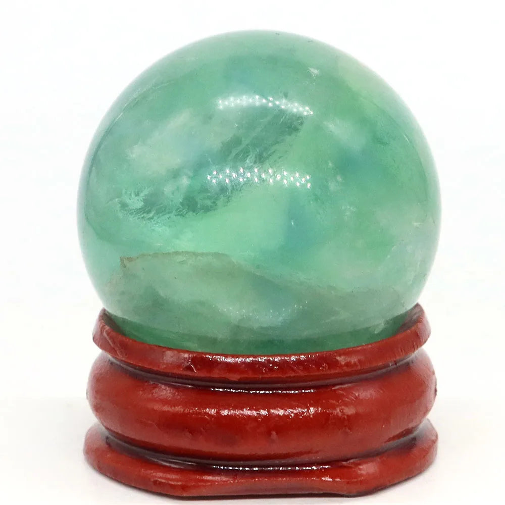 30mm Natural Stone and Crystal Ball Home Decor Reiki Healing Wicca Gemstone Sphere Collection Mineral Energy Gems Massage Globe