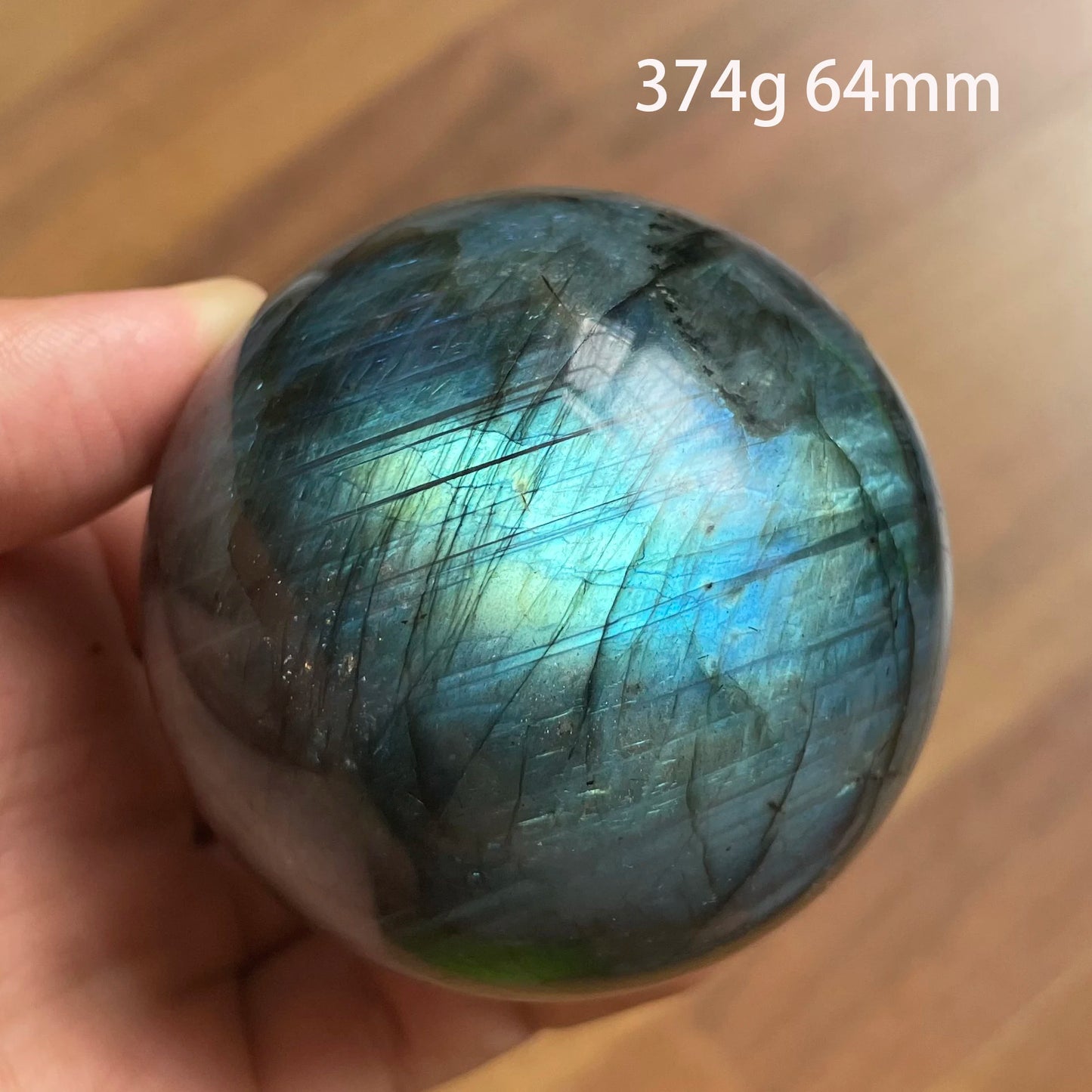 Natural Stone Labradorite Rock Polished Crystal Ball Quartz Sphere Moonstone Feng Shui Home Decoration Gift Reiki Healing