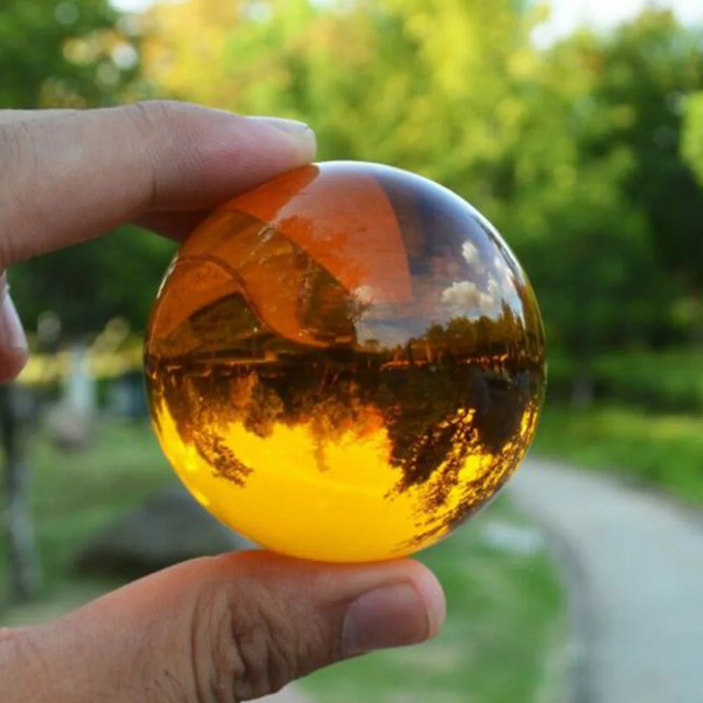 40/50/60MM Asia Rare Clear Multicolor K9 Crystal Ball Healing Magic Sphere Photography Props Lensball Living Room Decor Gifts