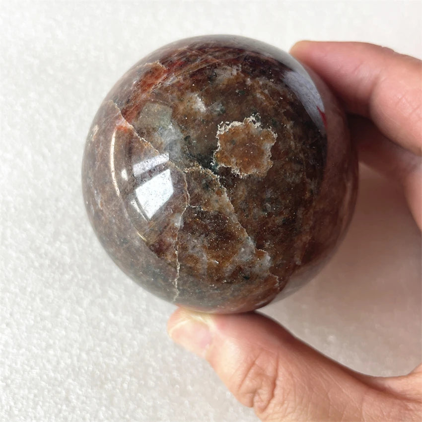 High Quality Natural Healing Crystal Balls Garnet Stone Crystal Spheres