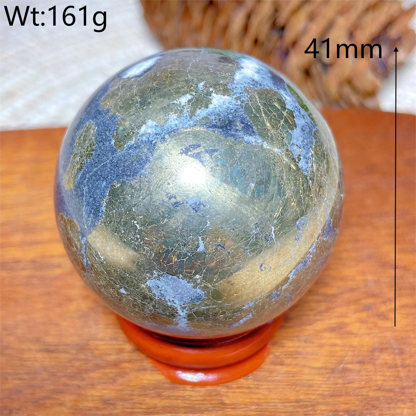 Natural Crystals Pyrite Sphere Ball Polished Healing Mineral Energy Stone Reiki Home Decorations Gift Ore Crafts Desk