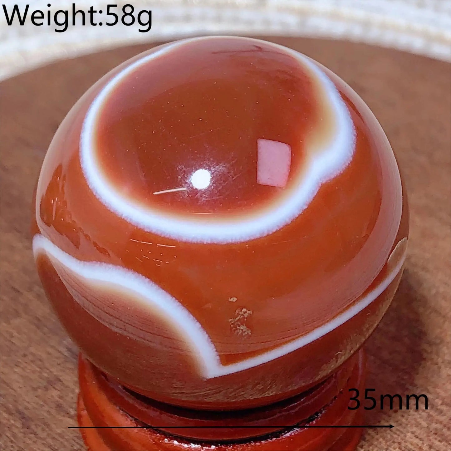High Quality Healing Natural Crystals Sardonyx Sphere Ball Home Decorations Polished Room Decor Energy Gift Mineral Ore Stone