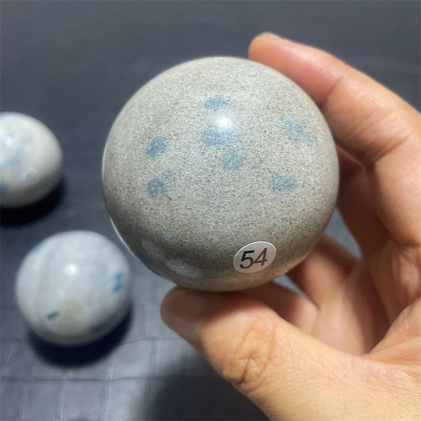 K2 Crystal Sphere Quartz Mineral Polished Gemstone Natural Stone Healing Craft Reiki Ball Home Decoration