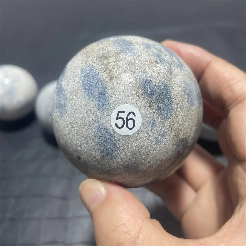 K2 Crystal Sphere Quartz Mineral Polished Gemstone Natural Stone Healing Craft Reiki Ball Home Decoration