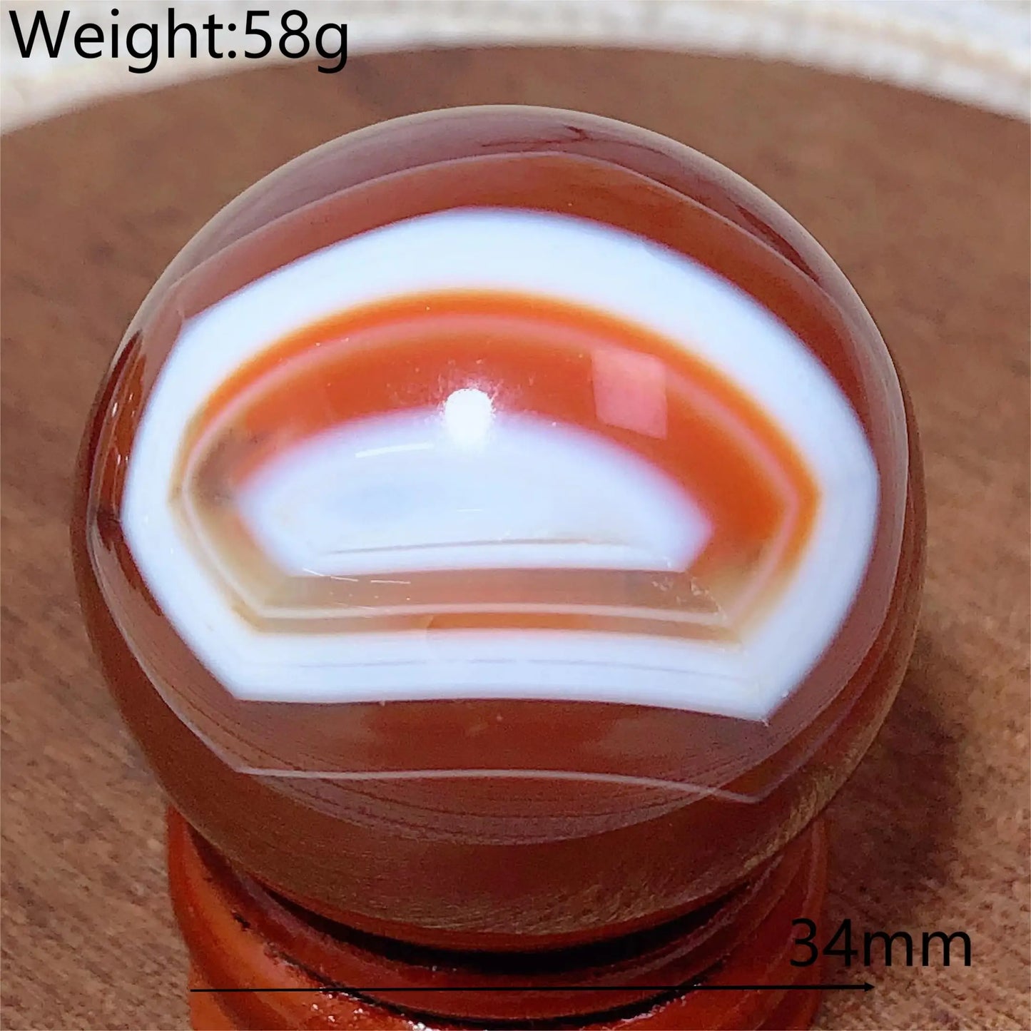High Quality Healing Natural Crystals Sardonyx Sphere Ball Home Decorations Polished Room Decor Energy Gift Mineral Ore Stone