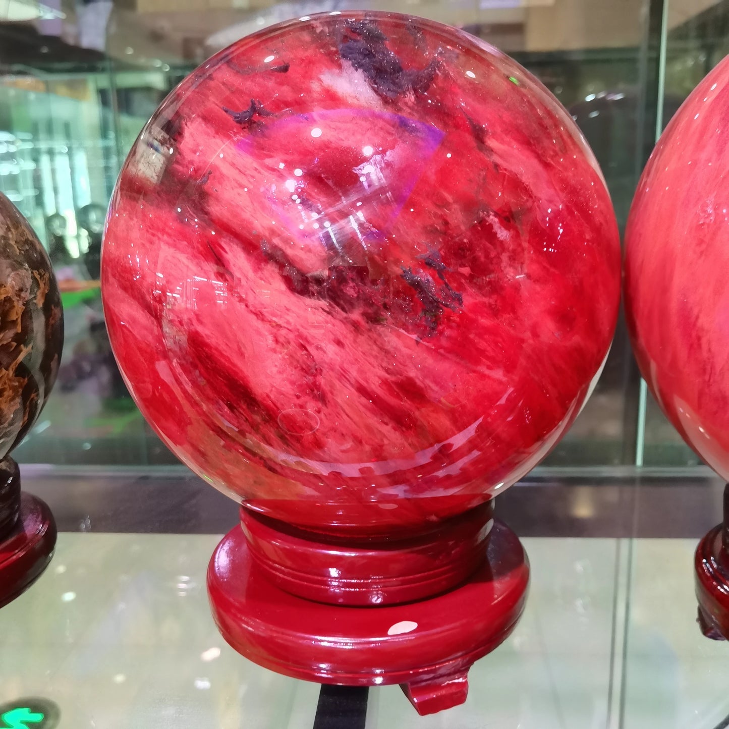 Top 50-200MM Natural Quartz Ball Smelting Stone Sphere Healing Crystal Balls For Meditation divination Home Decor Decoration