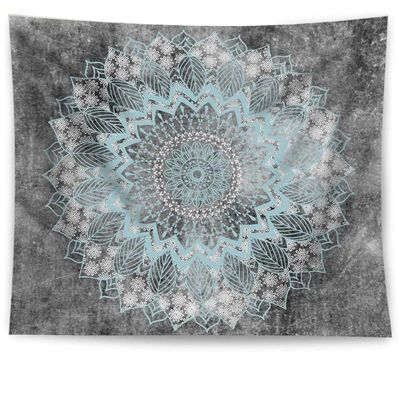 Mandala tapestry macrame wall tapestry Wall Hanging Bohemian Beach Mat Polyester Thin Blanket Yoga Shawl Mat Blanket boho decor