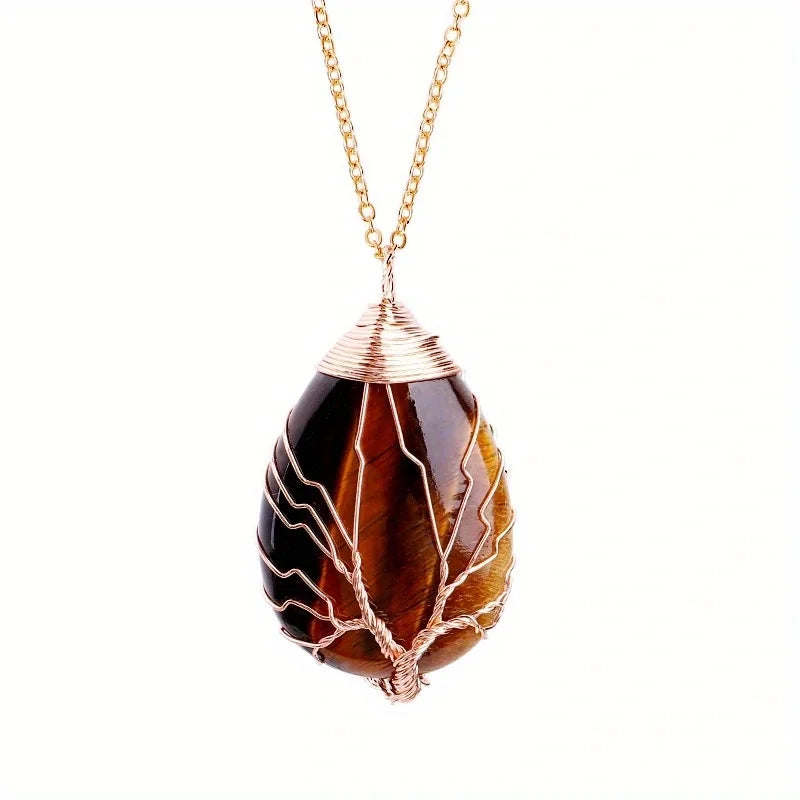 Natural Gemstone Necklace