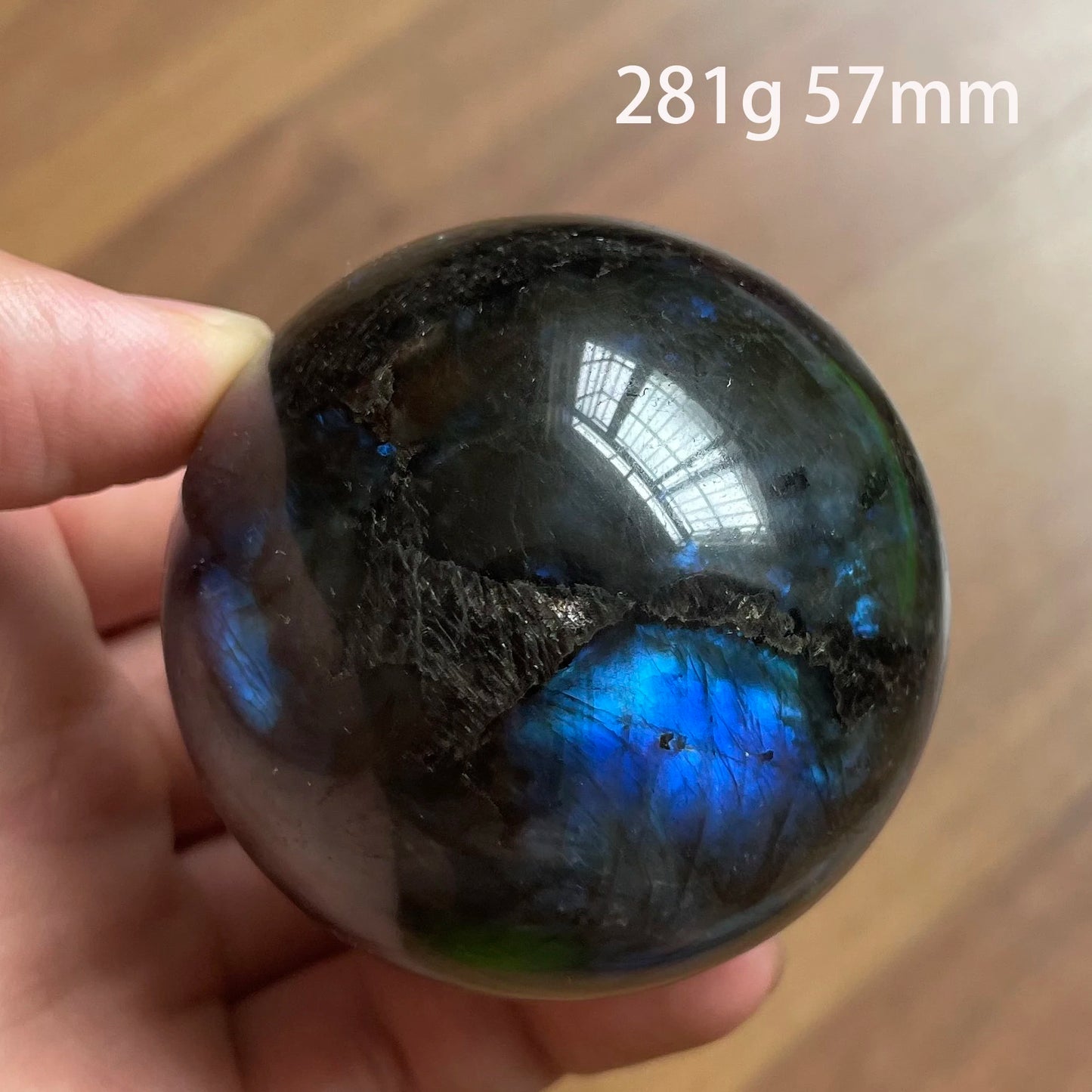 Natural Stone Labradorite Rock Polished Crystal Ball Quartz Sphere Moonstone Feng Shui Home Decoration Gift Reiki Healing