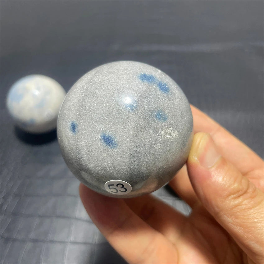 K2 Crystal Sphere Quartz Mineral Polished Gemstone Natural Stone Healing Craft Reiki Ball Home Decoration