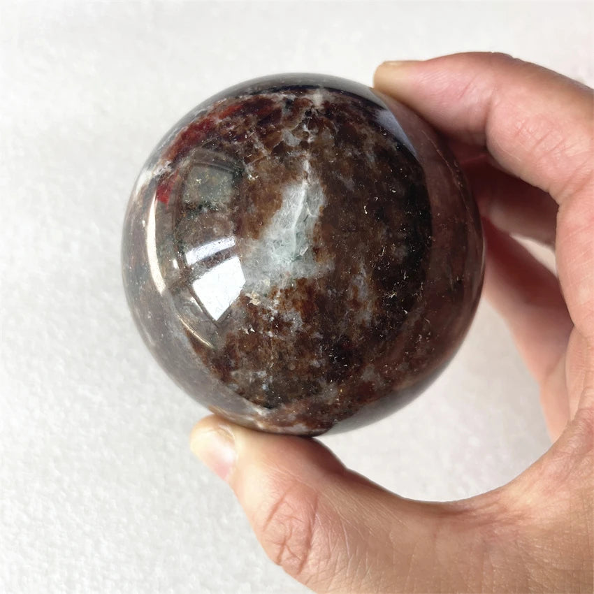 High Quality Natural Healing Crystal Balls Garnet Stone Crystal Spheres