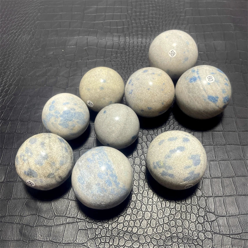 K2 Crystal Sphere Quartz Mineral Polished Gemstone Natural Stone Healing Craft Reiki Ball Home Decoration
