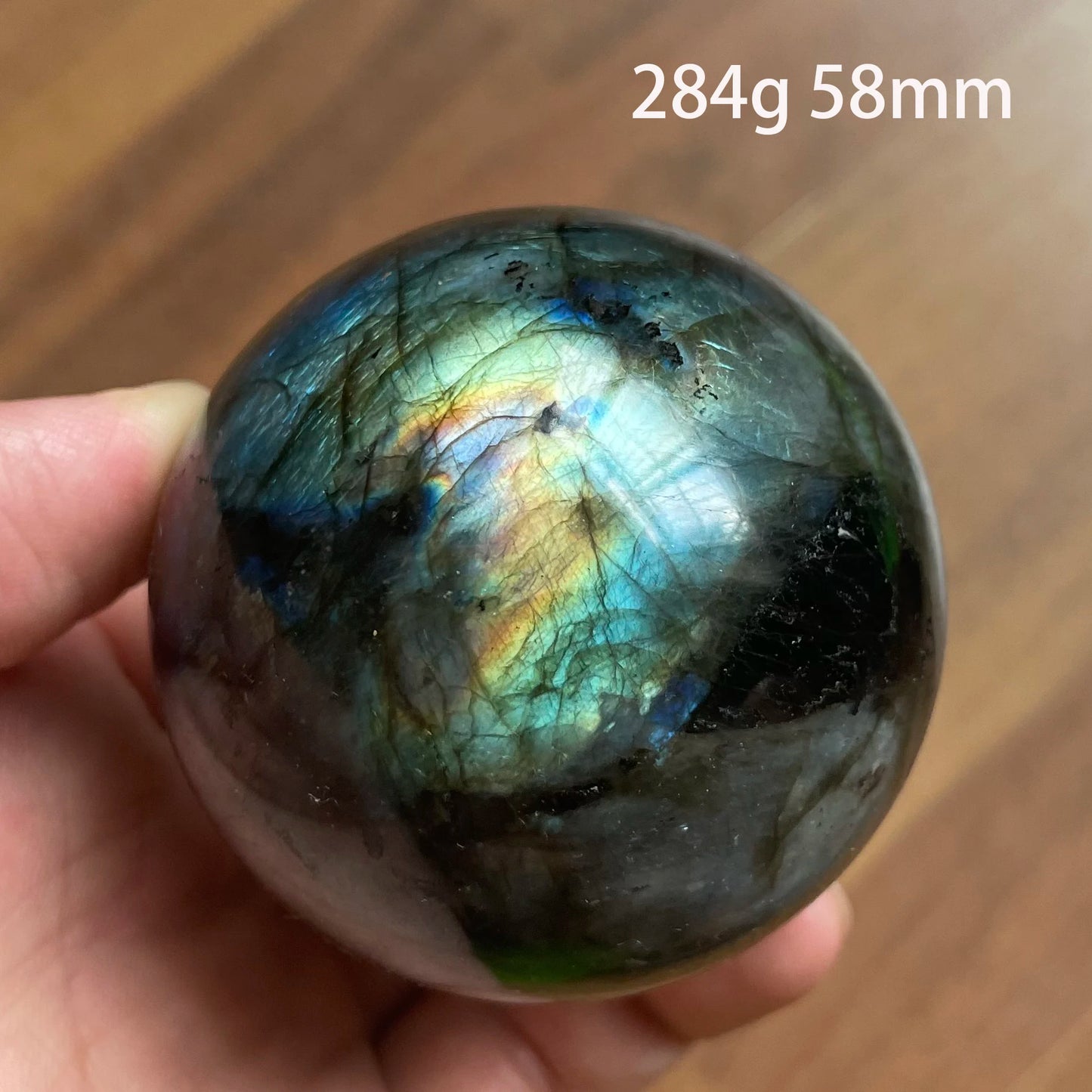 Natural Stone Labradorite Rock Polished Crystal Ball Quartz Sphere Moonstone Feng Shui Home Decoration Gift Reiki Healing