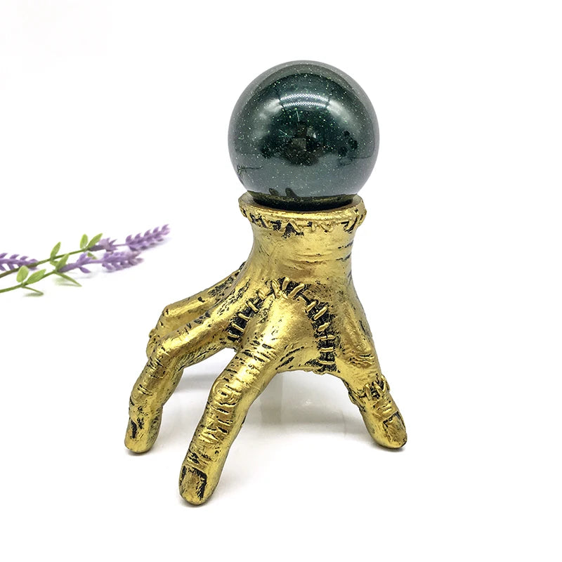 Wholesale Natural Crystal Sphere polished sandstone sphere heading green crystal balls for home decoration