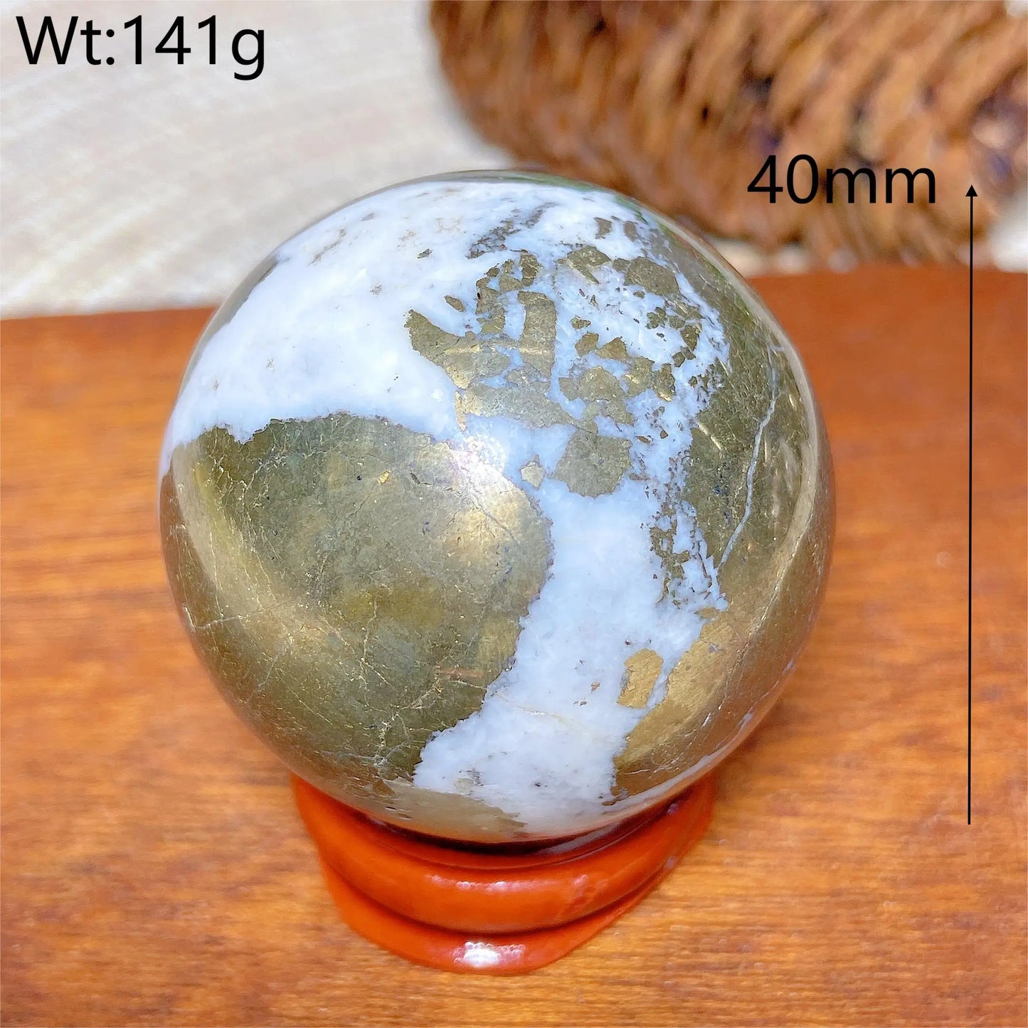 Natural Crystals Pyrite Sphere Ball Polished Healing Mineral Energy Stone Reiki Home Decorations Gift Ore Crafts Desk