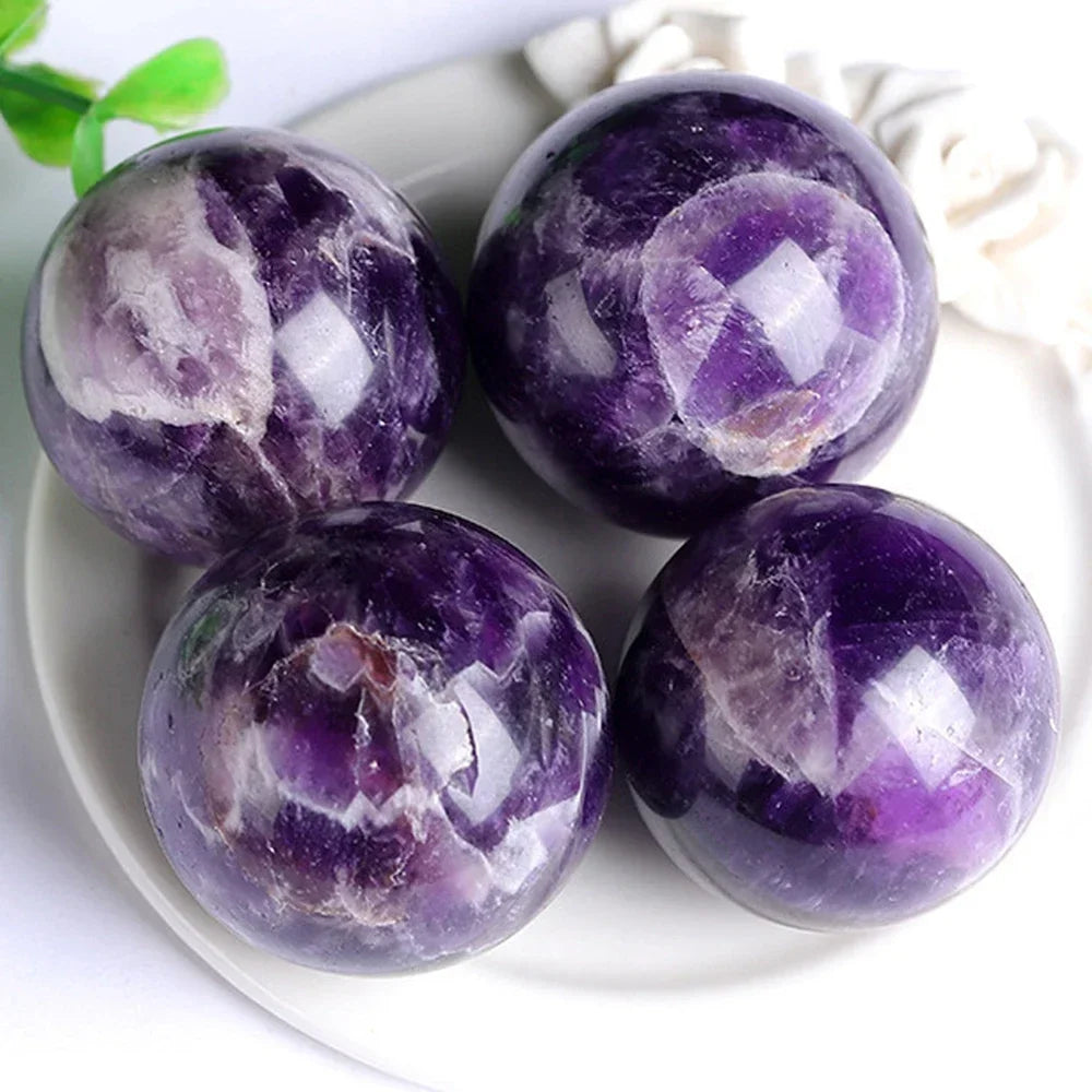 4-7cm Natural Crystal Big Ball Polished Massage Sphere Ball Reiki Healing Home Decor Lapiz Lazuli Sphere Crystal Stones Crafts