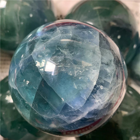 4-7CM/1.57"-2.75" Natural Crystal Quartz Stone Ball Polished Fluorite large ball Home Decorative Reiki Healing mineral sphere